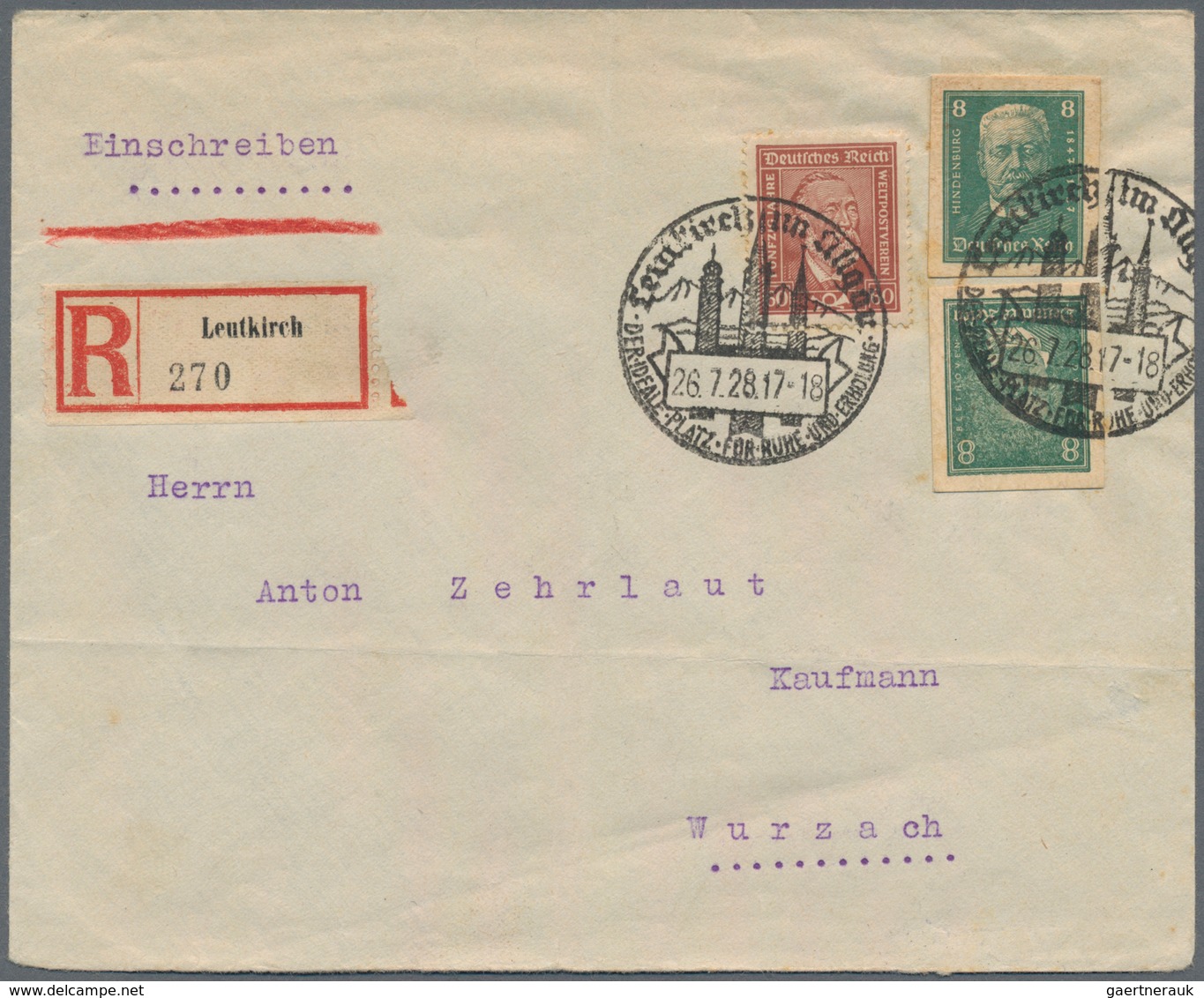Deutsches Reich: 1878/1945, Gehaltvoller Sammlungsbestand Mit GANZSACHEN-AUSSCHNITTEN Als Frankatur - Collections