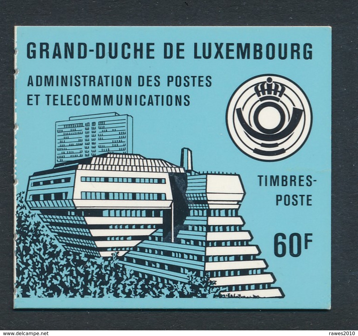 LUXEMBURG Markenheft Mi. 1 Postfr. Post Und Telekommunikation - Markenheftchen