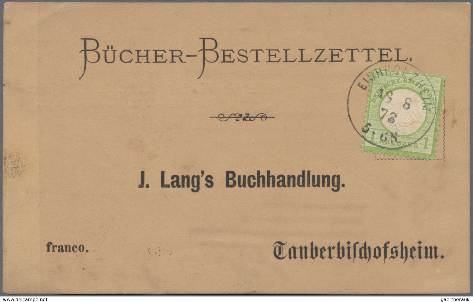 Deutsches Reich - Brustschild: ab ca. 1872, herrlicher Posten von rund 180 Belegen mit imposanten Fr