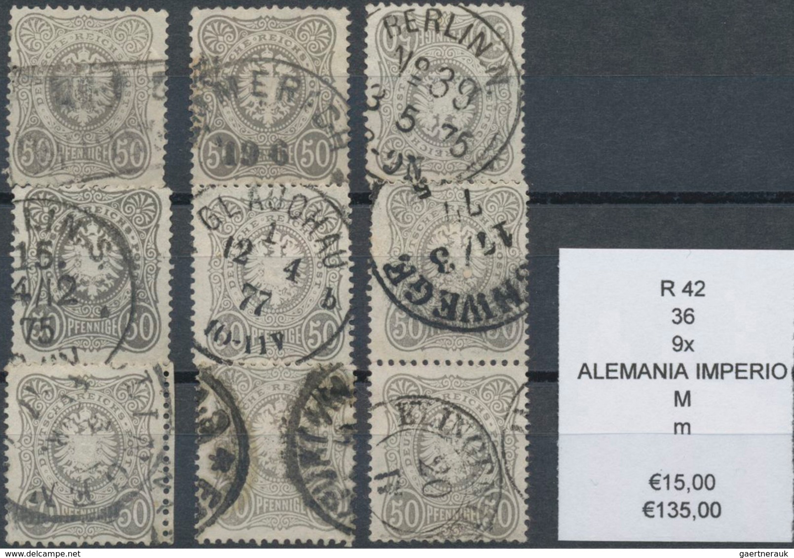 Deutsches Reich - Pfennige: 1875/79, 25 Und 50 Pfennige, Engrospartie Für Den Spezialisten: Ca. 89x - Verzamelingen