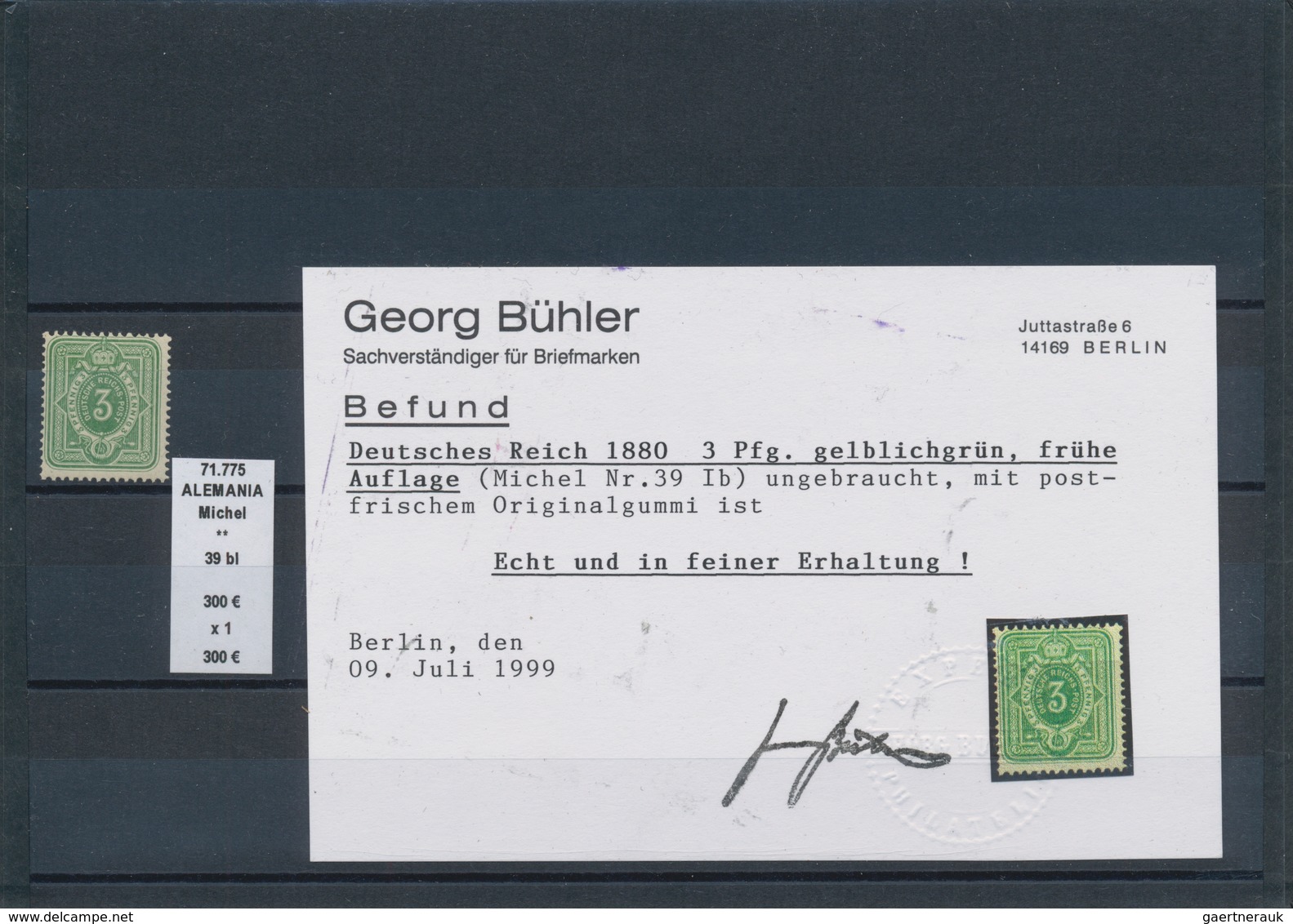 Deutsches Reich - Pfennig: 1880, 6x 3 Pfennig Gelblichgrün Aus Der Frühauflage, Alle Einwandfrei Gez - Colecciones