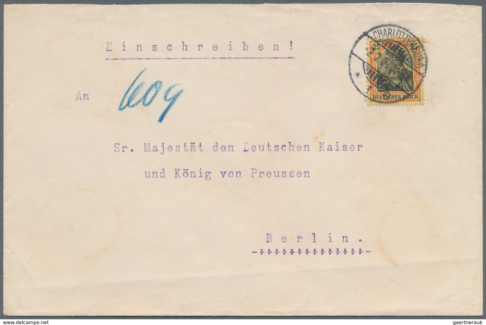 Deutsches Reich - Germania: 1900/1920, ORTSPOST GERMANIA, interessanter Sammlungsbestand mit ca.70 B