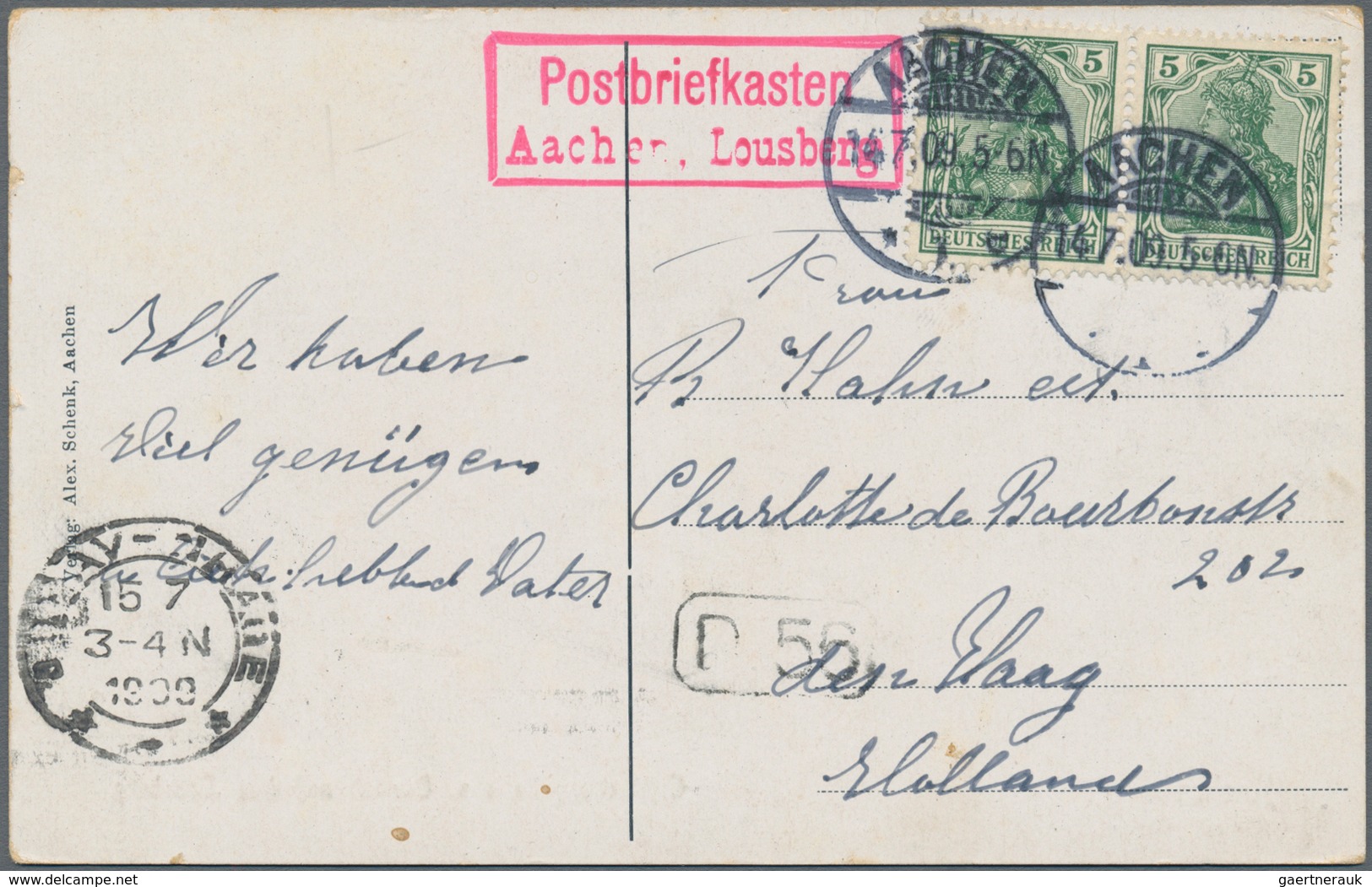 Deutsches Reich - Germania: 1900/1922 Ca., Reichhaltiger Sammlungsbestand Mit Ca.240 Briefen, Karten - Colecciones