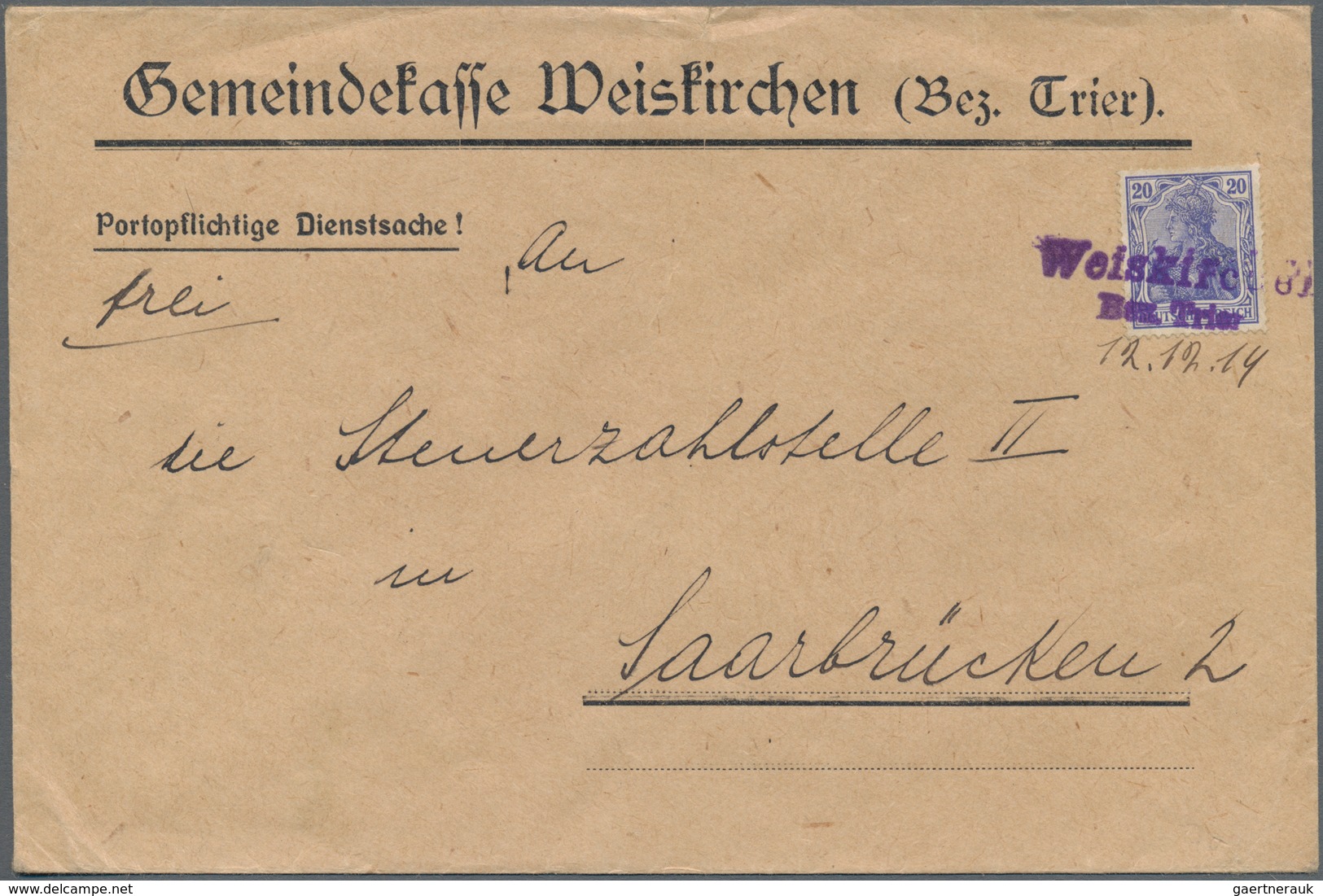 Deutsches Reich - Germania: 1900/1922 ca., reichhaltiger Sammlungsbestand mit ca.240 Briefen, Karten