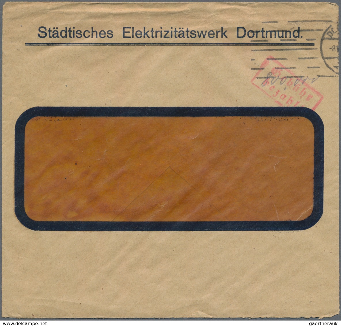 Deutsches Reich - Inflation: 1919/1923, Vielseitige Partie Von Ca. 400 Briefen, Karten Und Gebraucht - Verzamelingen