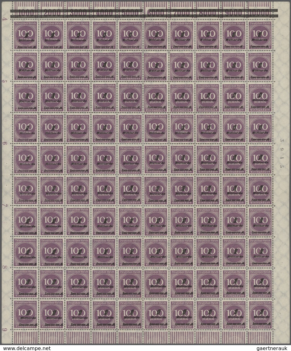 Deutsches Reich - Inflation: 1920/1923, Reichhaltiger Und Vielseitiger Spezial-Sammlungsbestand In Z - Sammlungen