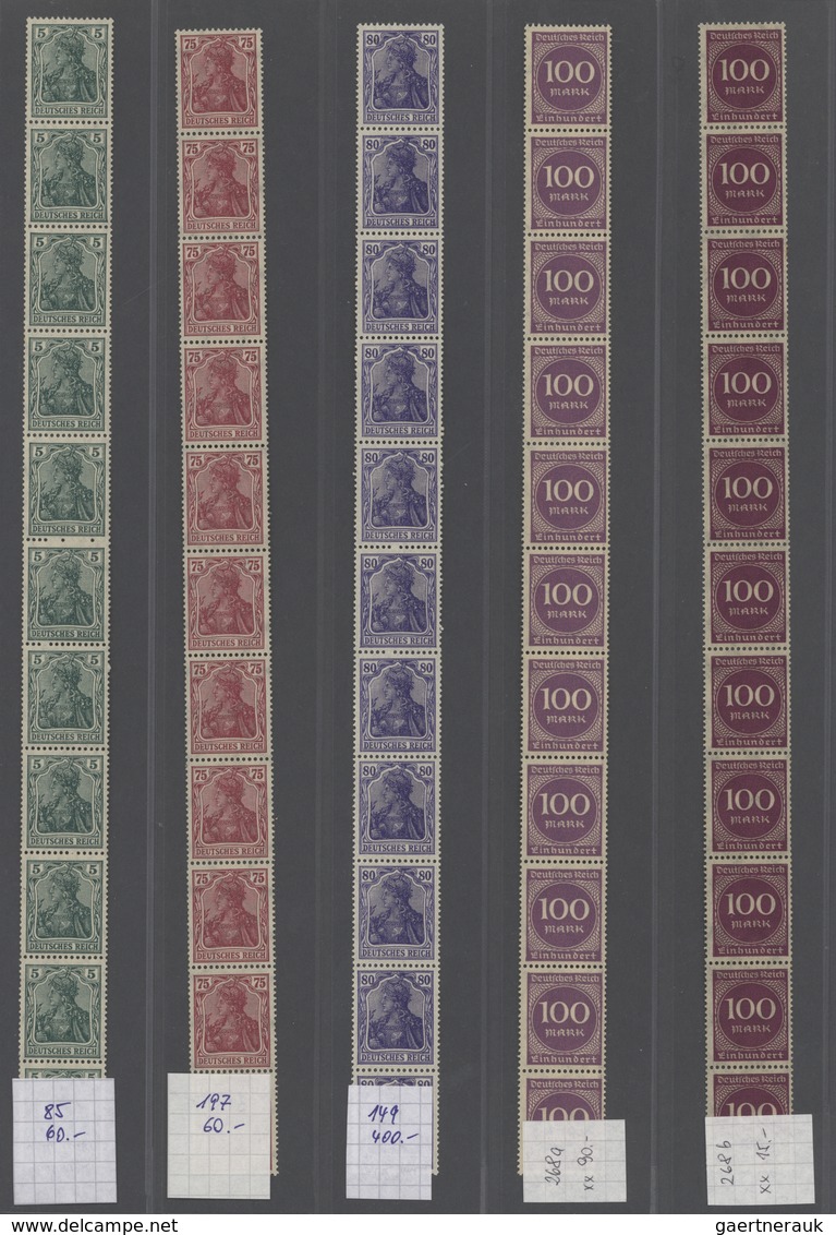 Deutsches Reich - Inflation: 1920/1923, Reichhaltiger Und Vielseitiger Spezial-Sammlungsbestand In Z - Sammlungen