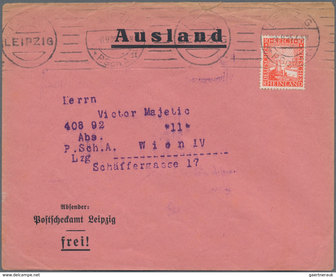 Deutsches Reich - Weimar: 1923/1932, Gehaltvoller Sammlungsbestand Mit Ca.50 Belegen, Dabei Hochwert - Verzamelingen