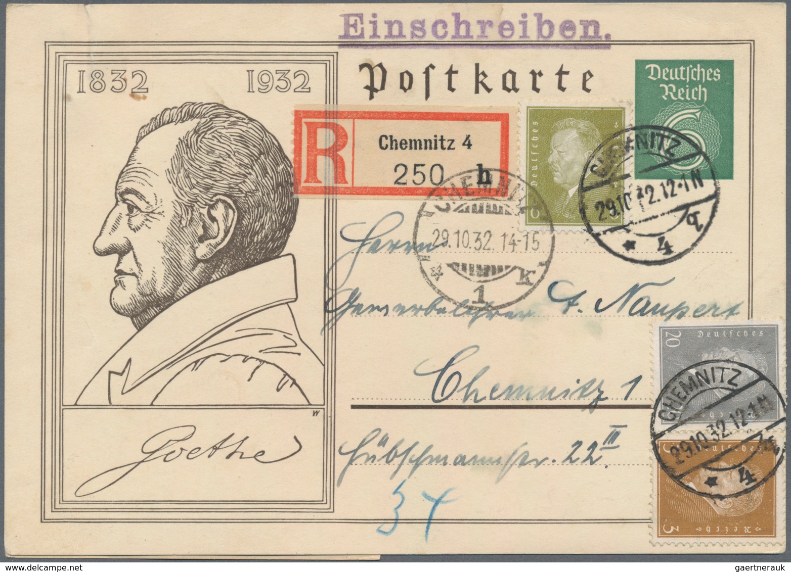 Deutsches Reich - Weimar: 1923/1932, ORTSPOST Der WEIMAR-ZEIT, Interessanter Sammlungsbestand Mit Ca - Collections