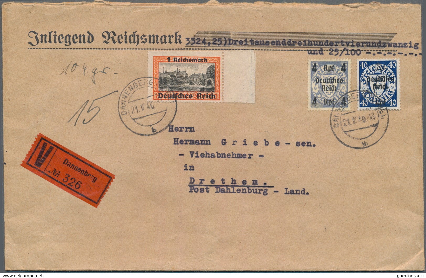 Deutsches Reich - 3. Reich: 1933/1945, gehaltvoller Sammlungsbestand mit ca.140 Belegen, dabei Einsc