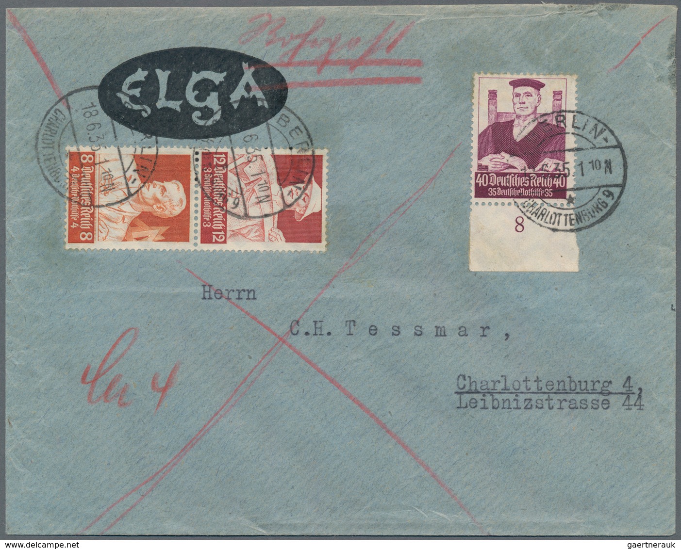 Deutsches Reich - 3. Reich: 1933/1945, ORTSPOST Im III.REICH, Gehaltvoller Sammlungsbestand Mit Ca.1 - Ongebruikt
