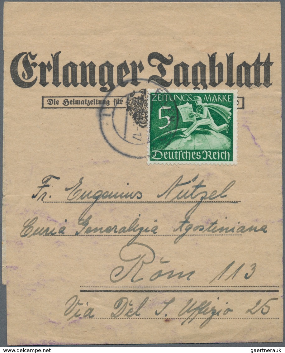 Deutsches Reich - 3. Reich: 1933/1945, Rd. 300 Briefe Und Karten, Dabei Einschreiben, Auslandspost, - Ongebruikt