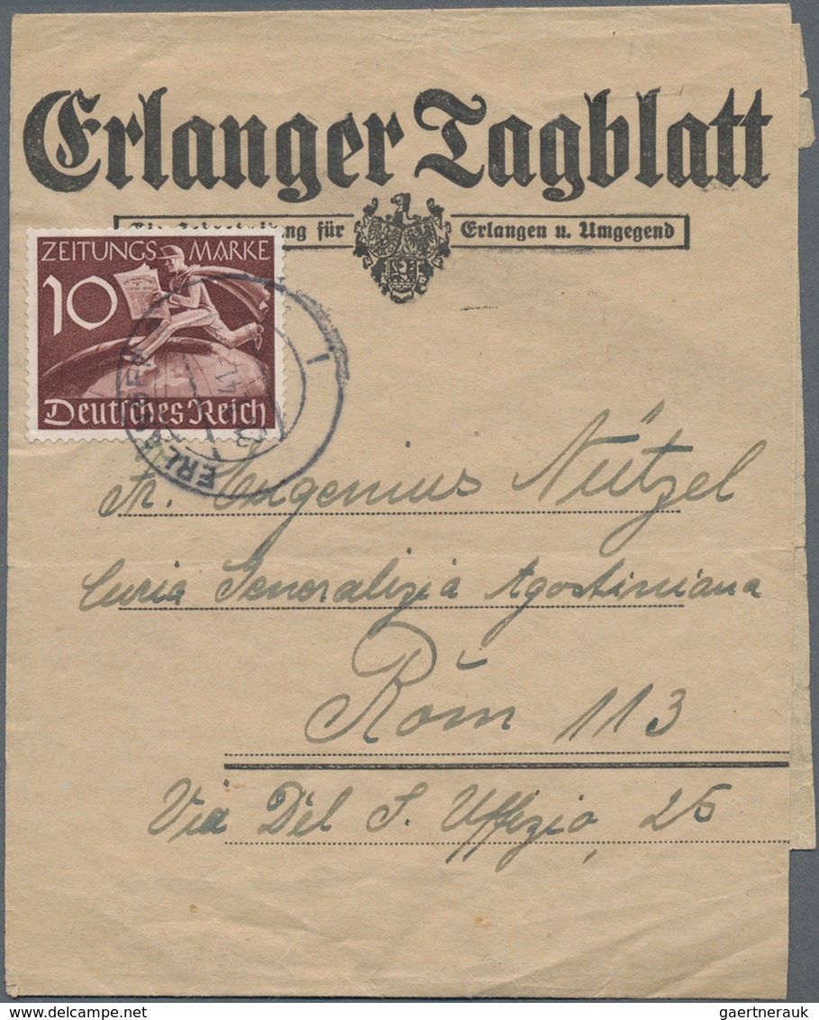 Deutsches Reich - 3. Reich: 1933/1945, Rd. 300 Briefe Und Karten, Dabei Einschreiben, Auslandspost, - Ongebruikt