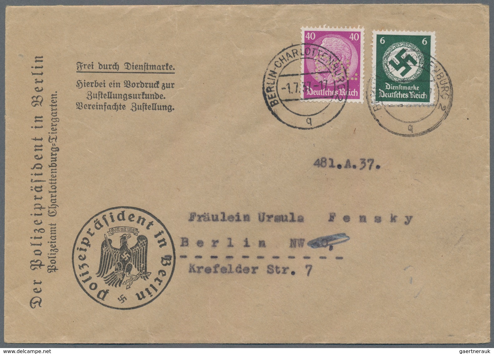 Deutsches Reich - 3. Reich: 1933/1945, reichhaltiger und vielseitiger Bestand von ca. 1.250 Briefen,