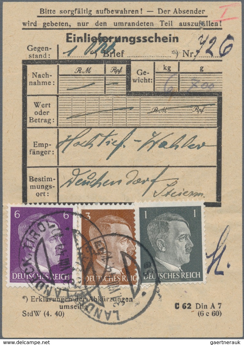Deutsches Reich - 3. Reich: 1933/1945, Sehr Gehaltvoller Und Reichhaltiger Sammlungsbestand Mit über - Ongebruikt