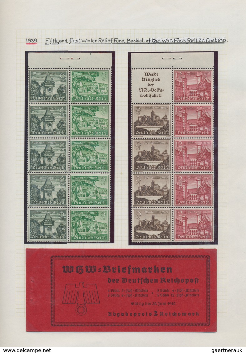 Deutsches Reich - 3. Reich: 1933/1945, vielseitige Sammlung auf ca. 618 Albenblättern ausstellungsmä