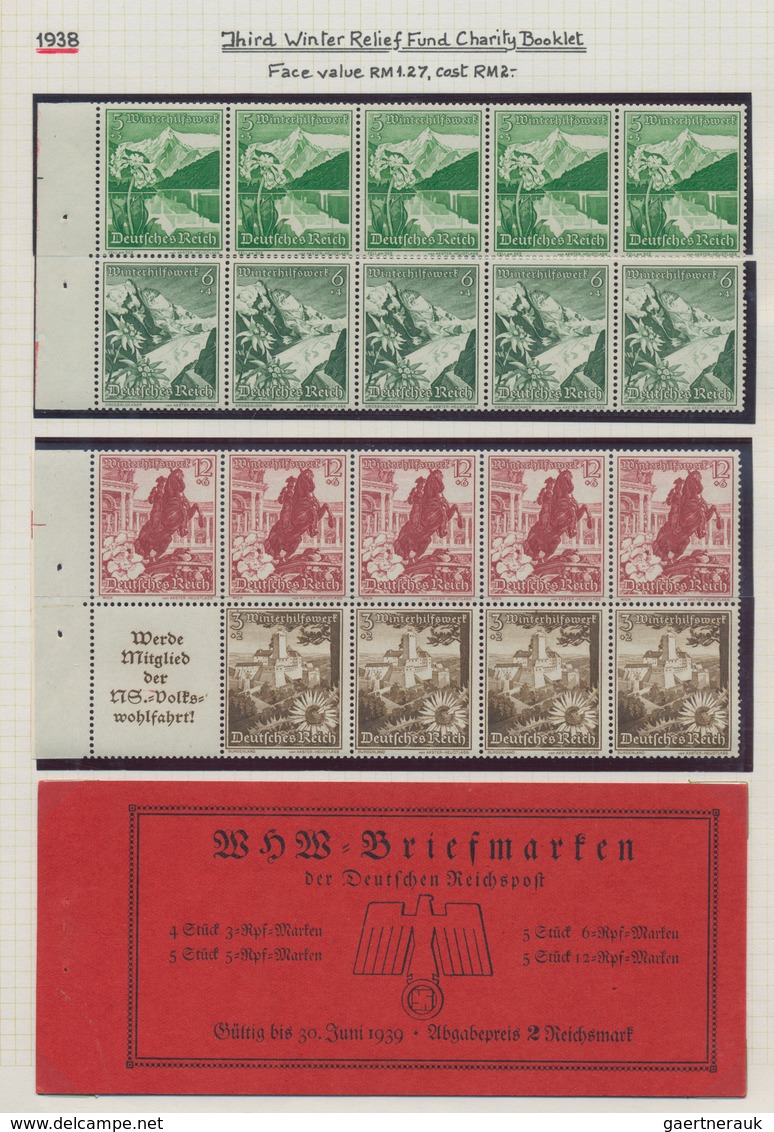 Deutsches Reich - 3. Reich: 1933/1945, vielseitige Sammlung auf ca. 618 Albenblättern ausstellungsmä