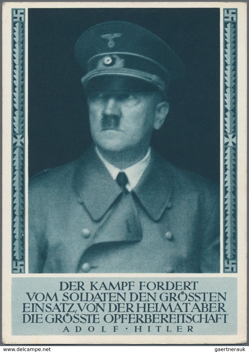 Deutsches Reich - 3. Reich: 1934/1944, Partie Von Ca. 78 Belegen, Dabei SST, Ganzsachen Und Auch Ein - Ongebruikt