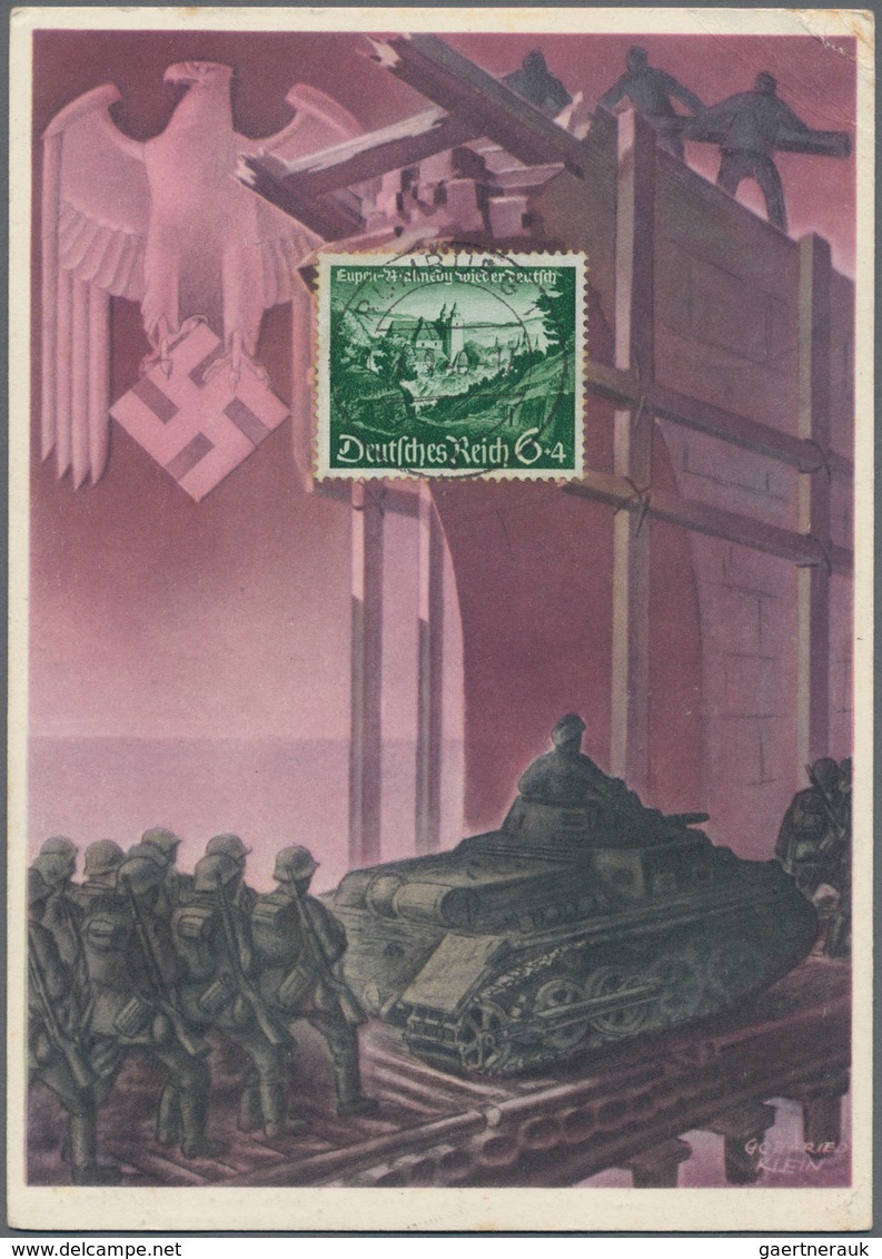 Deutsches Reich - 3. Reich: 1934/1944, Partie Von Ca. 78 Belegen, Dabei SST, Ganzsachen Und Auch Ein - Nuevos