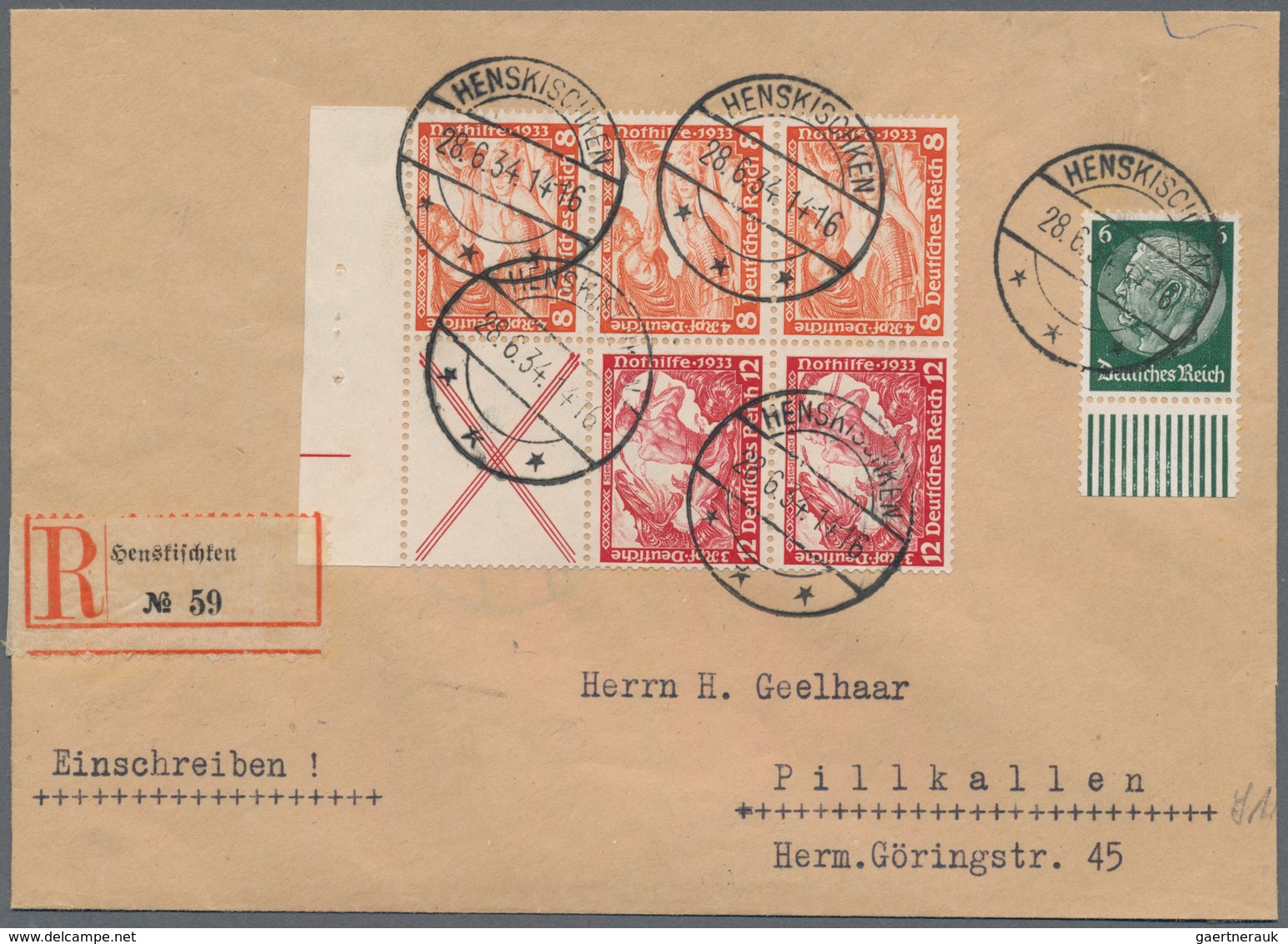 Deutsches Reich - Zusammendrucke: 1933/1945, III.REICH, gehaltvoller Sammlungsbestand mit ca.130 Bel