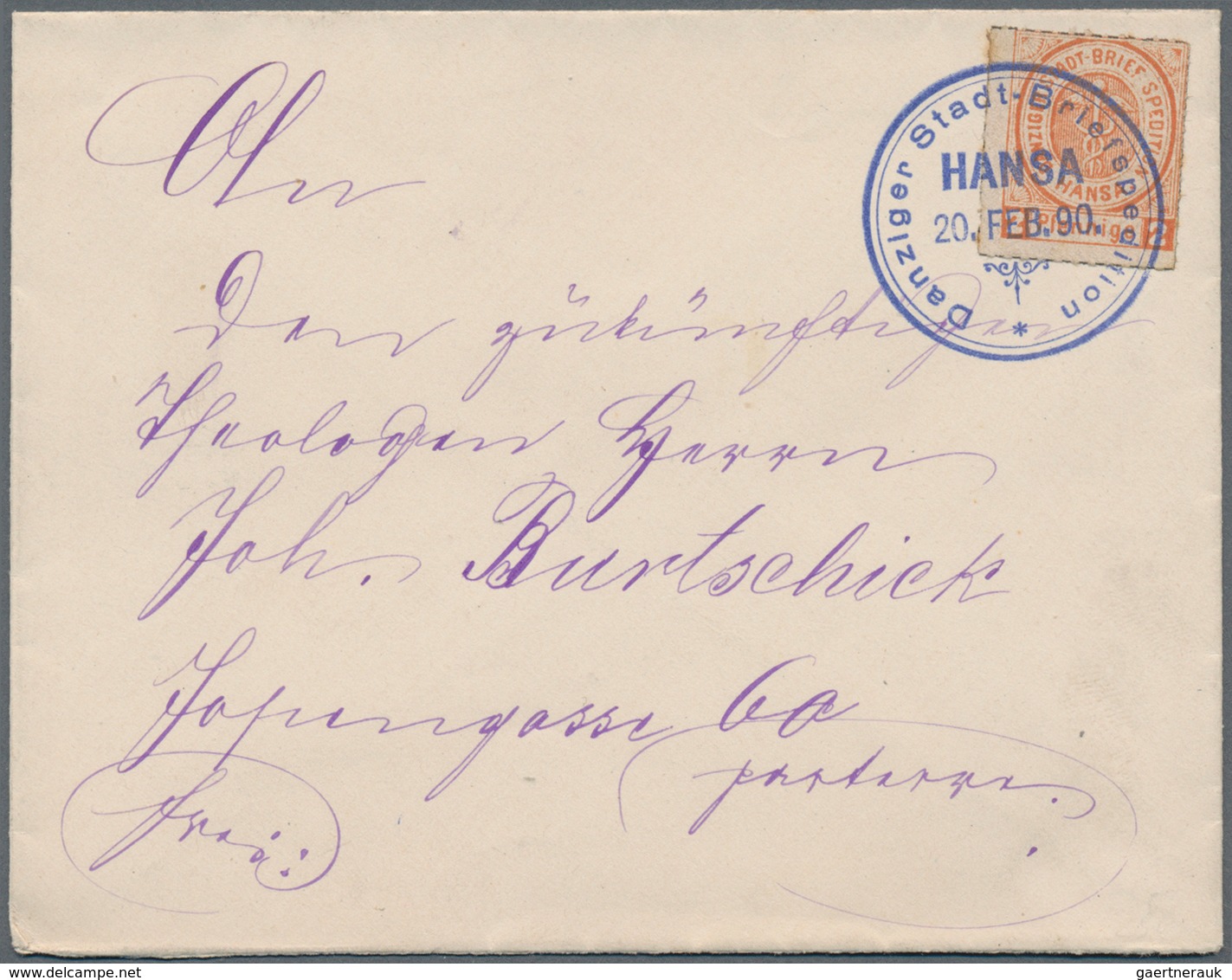 Deutsches Reich - Privatpost (Stadtpost): 1880/1900 Ca., Gehaltvoller Sammlungsbestand Mit über 150 - Private & Lokale Post