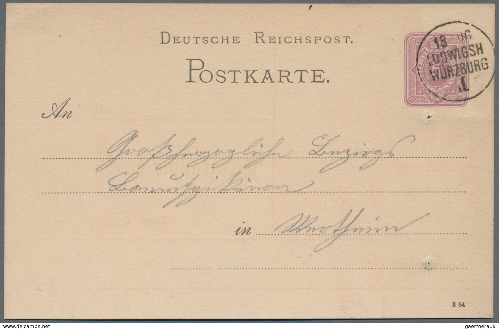 Deutsches Reich - Ganzsachen: 1873/1944 Ca., Reichhaltiger Sammlungsbestand Mit Ca.200 Ganzsachen, D - Andere & Zonder Classificatie