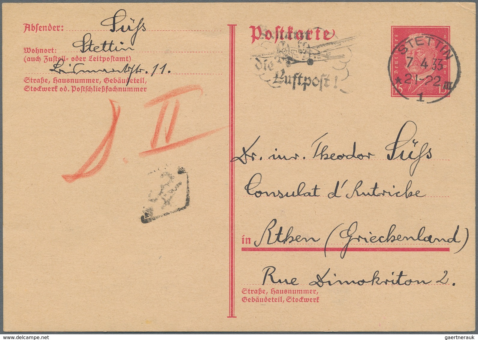 Deutsches Reich - Ganzsachen: 1924/1932, Lot Von 58 Gebrauchten Und Ungebrauchten Ganzsachenkarten, - Sonstige & Ohne Zuordnung