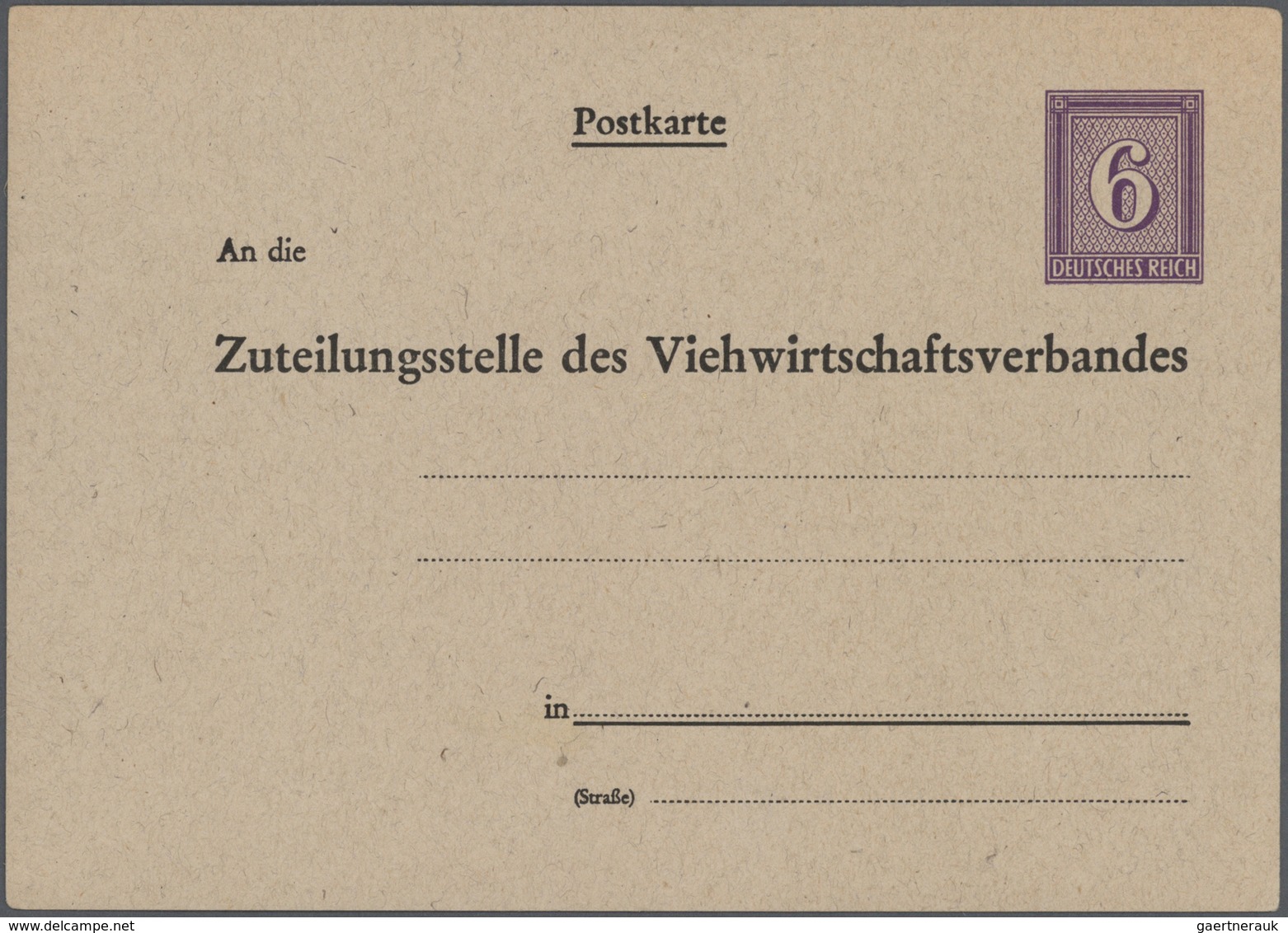 Deutsches Reich - Privatganzsachen: 1933/1942, Deutsches Reich - Privatganzsachen, sehr umfangreiche