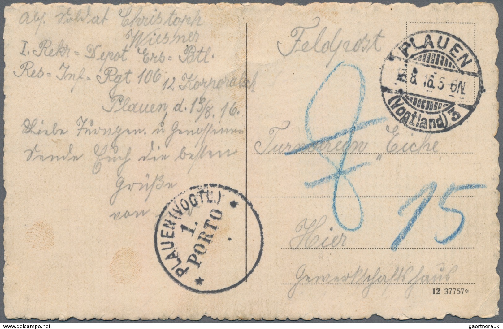 Deutsches Reich - Stempel: 1890/1944 Ca., NACHPORTO, Gehaltvolle Sammlung Mit Ca.150 Nachporto-Beleg - Frankeermachines (EMA)