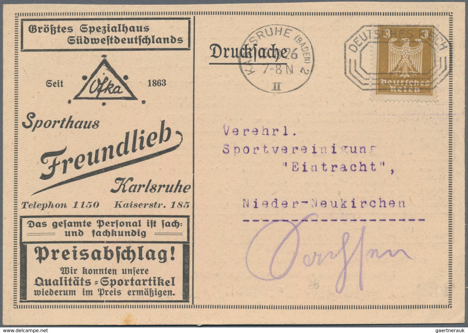 Deutsches Reich - Stempel: 1905/1941, POSTFREISTEMPEL, Reichhaltiger Sammlungsbestand Mit Ca.290 Bel - Maschinenstempel (EMA)