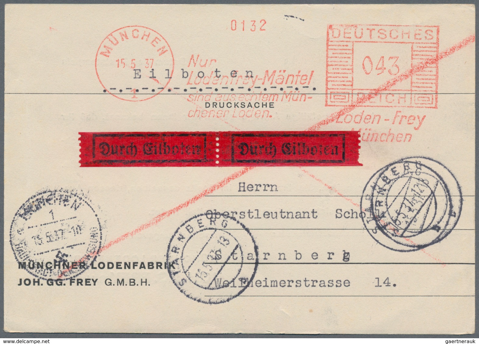 Deutsches Reich - Stempel: 1921/1942 Ca., FREISTEMPEL, Interessanter Sammlungsbestand Mit Post- Und - Frankeermachines (EMA)