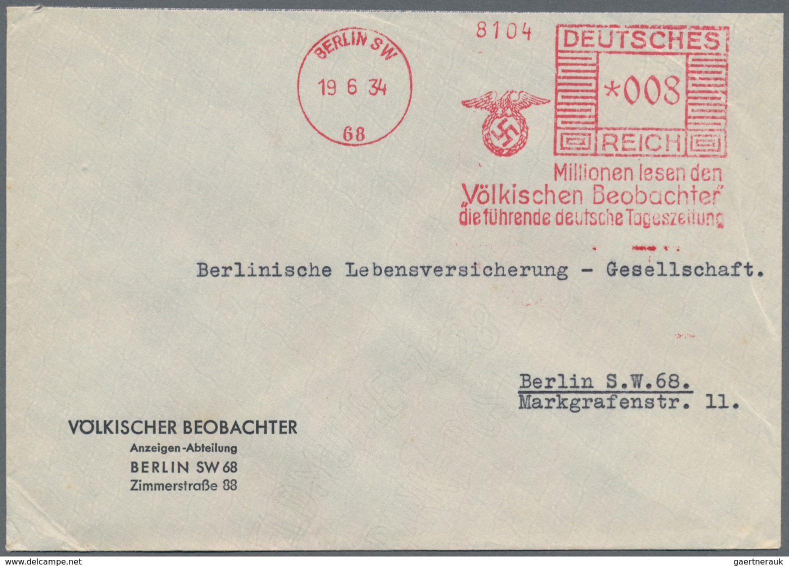 Deutsches Reich - Stempel: 1921/1942 Ca., FREISTEMPEL, Interessanter Sammlungsbestand Mit Post- Und - Maschinenstempel (EMA)