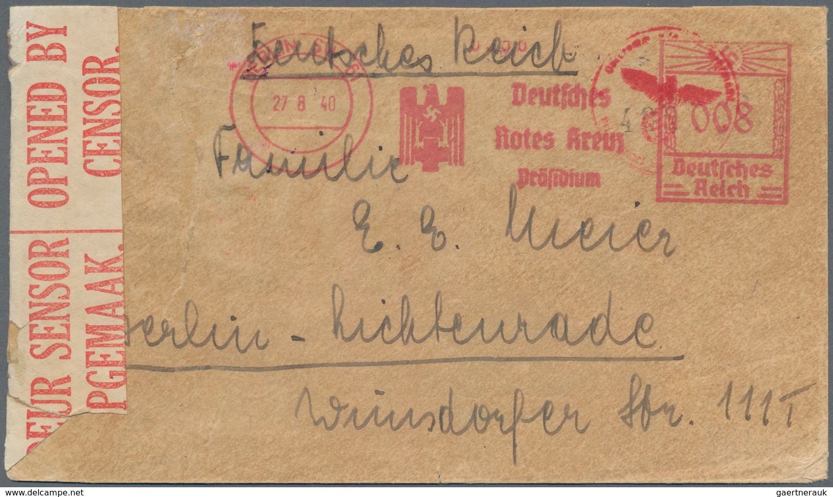 Deutsches Reich - Stempel: 1930/1944, FREISTEMPEL, Hochwertiges Konvolut Mit 24 Interessanten Und Zu - Frankeermachines (EMA)