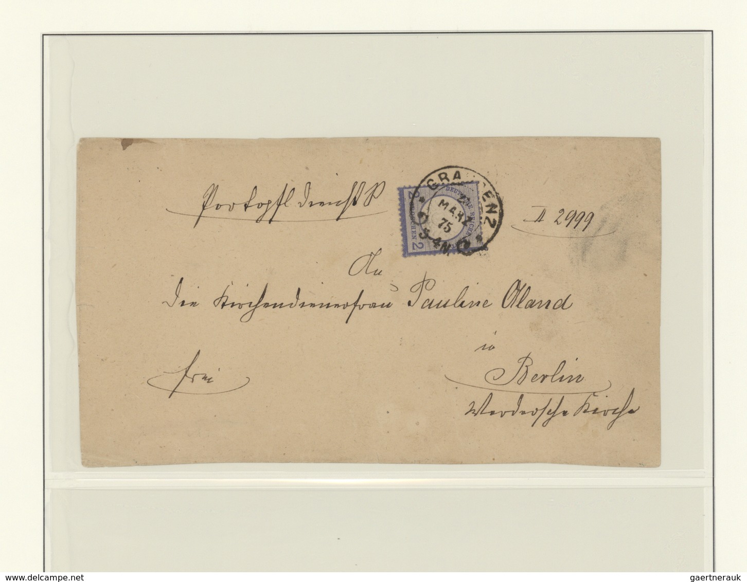 Deutsches Reich - Hufeisenstempel: 1872/80, Umfangreiche Brustschild-Spezialsammlung HUFEISENSTEMPEL - Maschinenstempel (EMA)