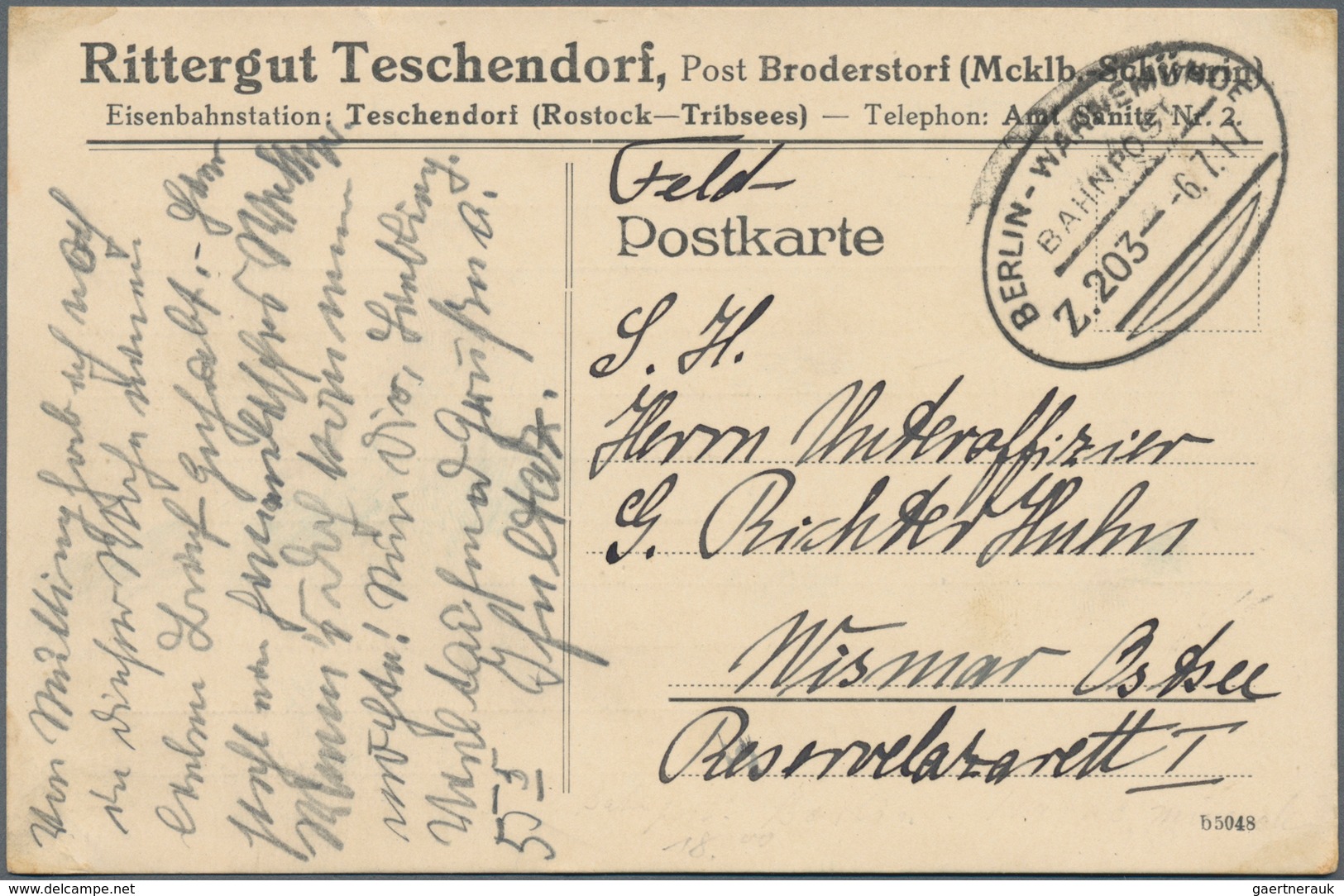 Deutsches Reich - Bahnpost: 1870/1945 (ca.), Rd. 300 Belege (dabei Zahlreiche Ansichtskarten) Mit St - Otros & Sin Clasificación