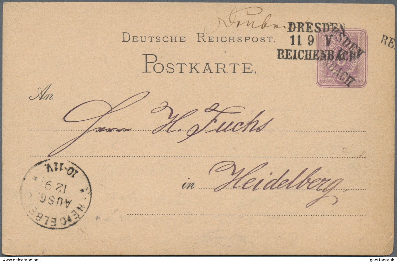 Deutsches Reich - Bahnpost: 1870/1945 (ca.), rd. 300 Belege (dabei zahlreiche Ansichtskarten) mit St