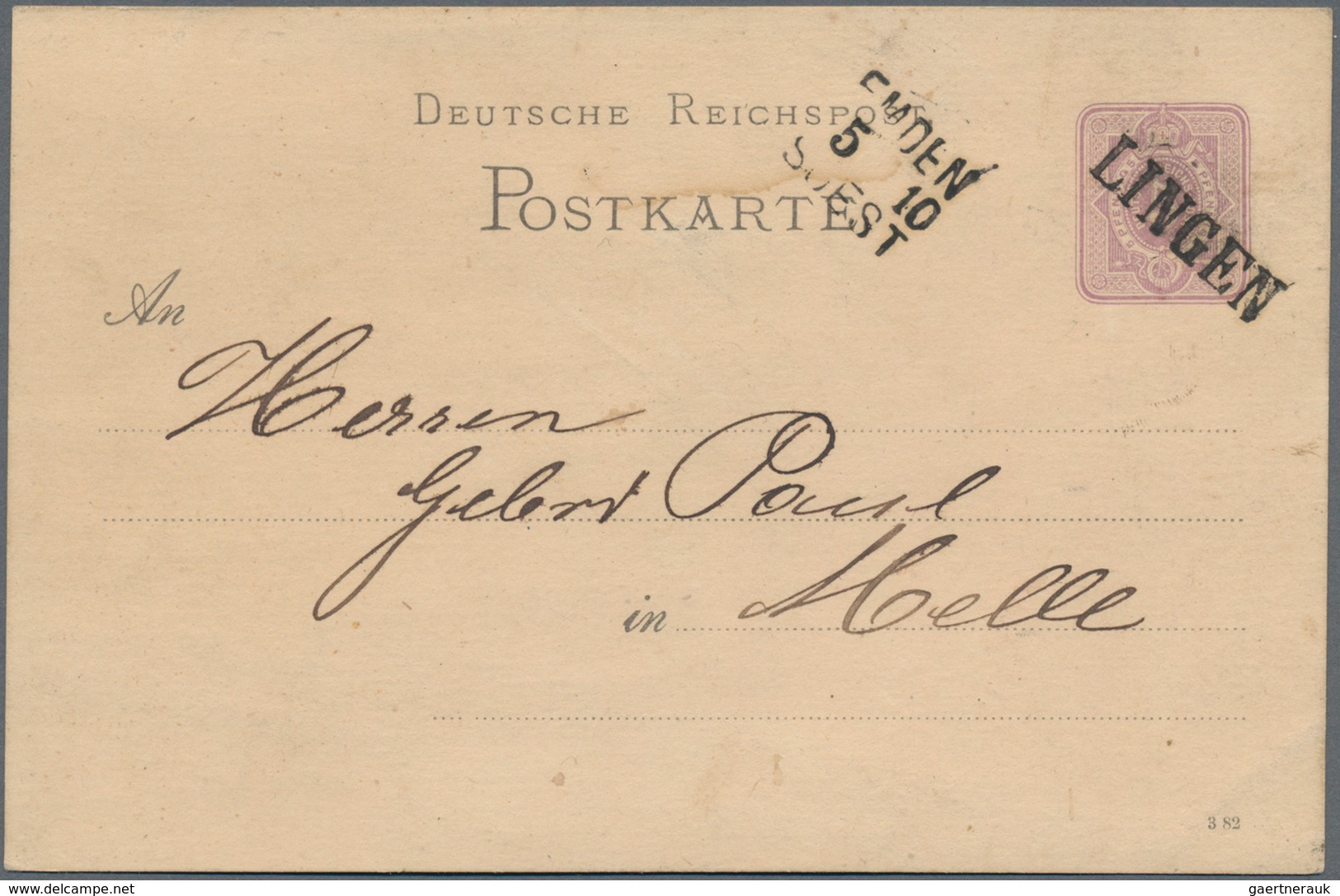 Deutsches Reich - Bahnpost: 1872/1885, STATIONS-STEMPEL, gehaltvolle Sammlung mit ca.50 Belegen ab B