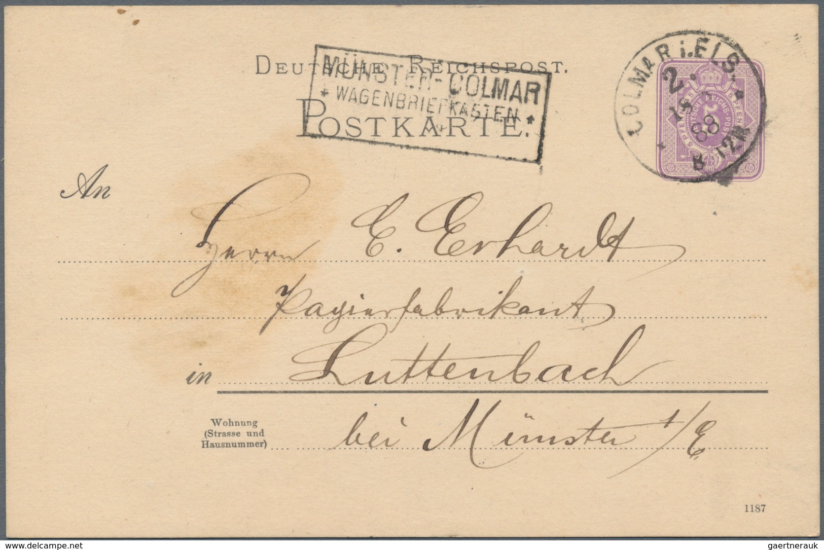 Deutsches Reich - Bahnpost: 1872/1942 Ca., Reichhaltiger Sammlungsbestand Mit Ca.90 Briefen, Karten - Andere & Zonder Classificatie
