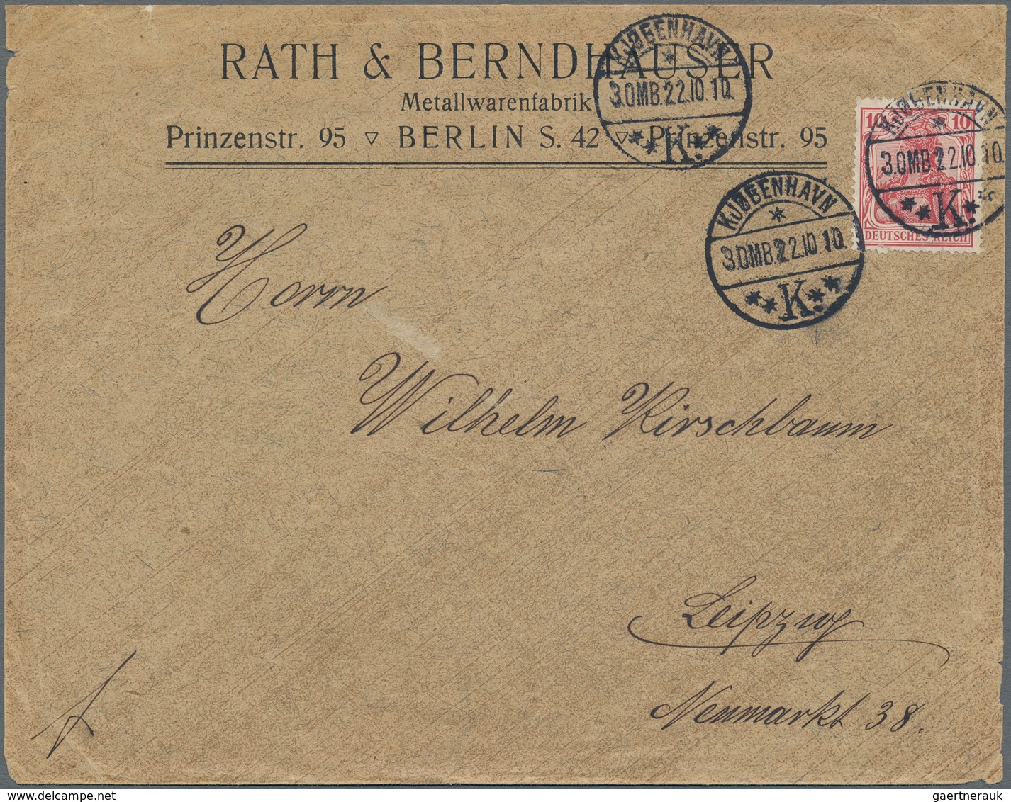 Deutsches Reich - Besonderheiten: 1886/1938, FREMDENTWERTUNGEN, Attraktive Partie Mit Ca.30 Belegen, - Sonstige & Ohne Zuordnung