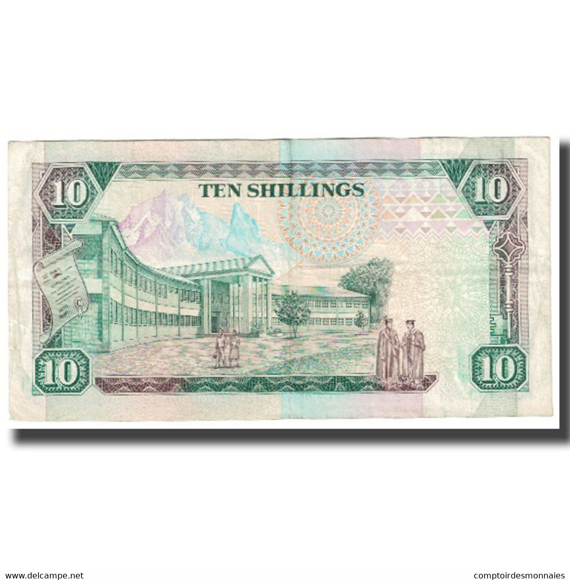 Billet, Kenya, 10 Shillings, 1990, 1990-07-01, KM:24c, TTB - Kenya