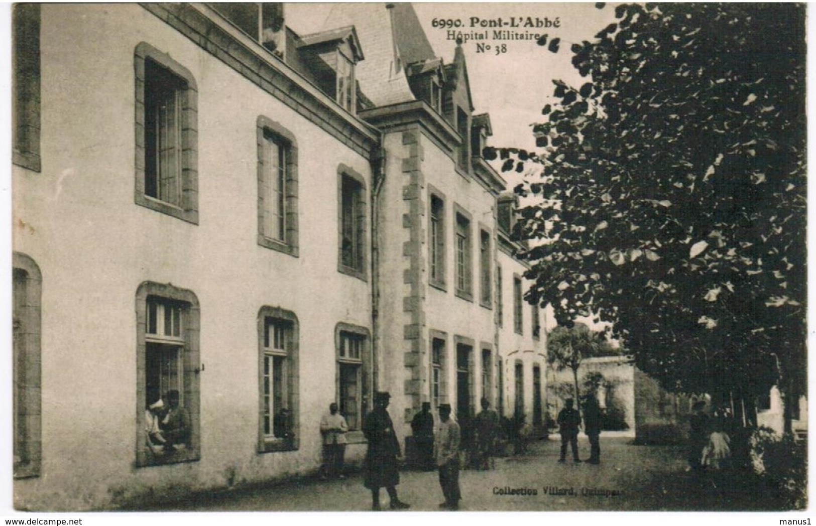 P188 - PONT L'ABBE - Hôpital Militaire N°38 - Pont L'Abbe