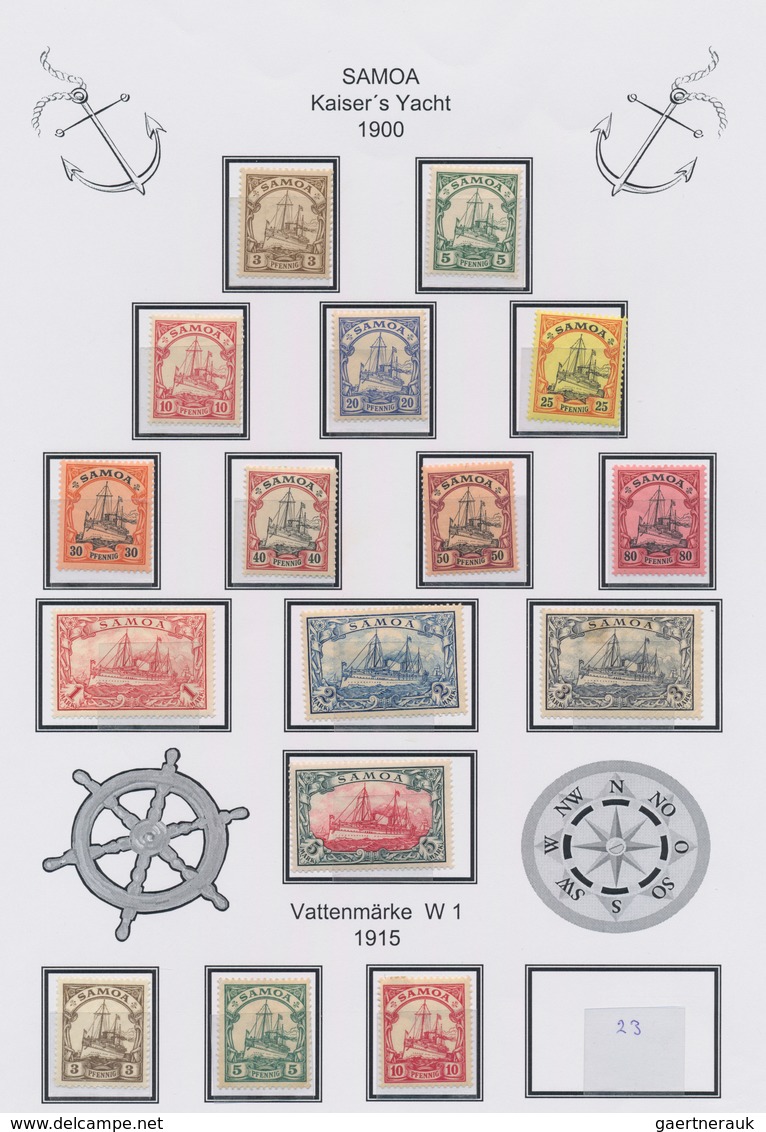 Deutsches Reich - Nebengebiete: 1900/1945, Ungebrauchte Und Teils Auch Postfrische/gestempelte Parti - Sammlungen