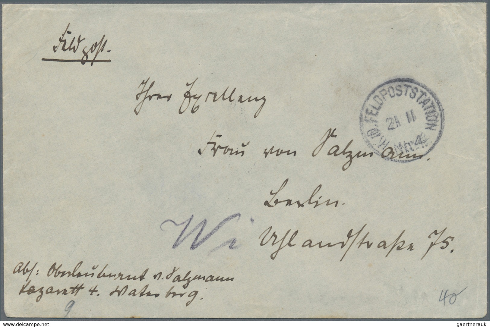 Deutsche Auslandspostämter + Kolonien: Ab Ca. 1900, Umfangreiche Sammlung Von Mehreren 100 Marken, D - Sonstige & Ohne Zuordnung