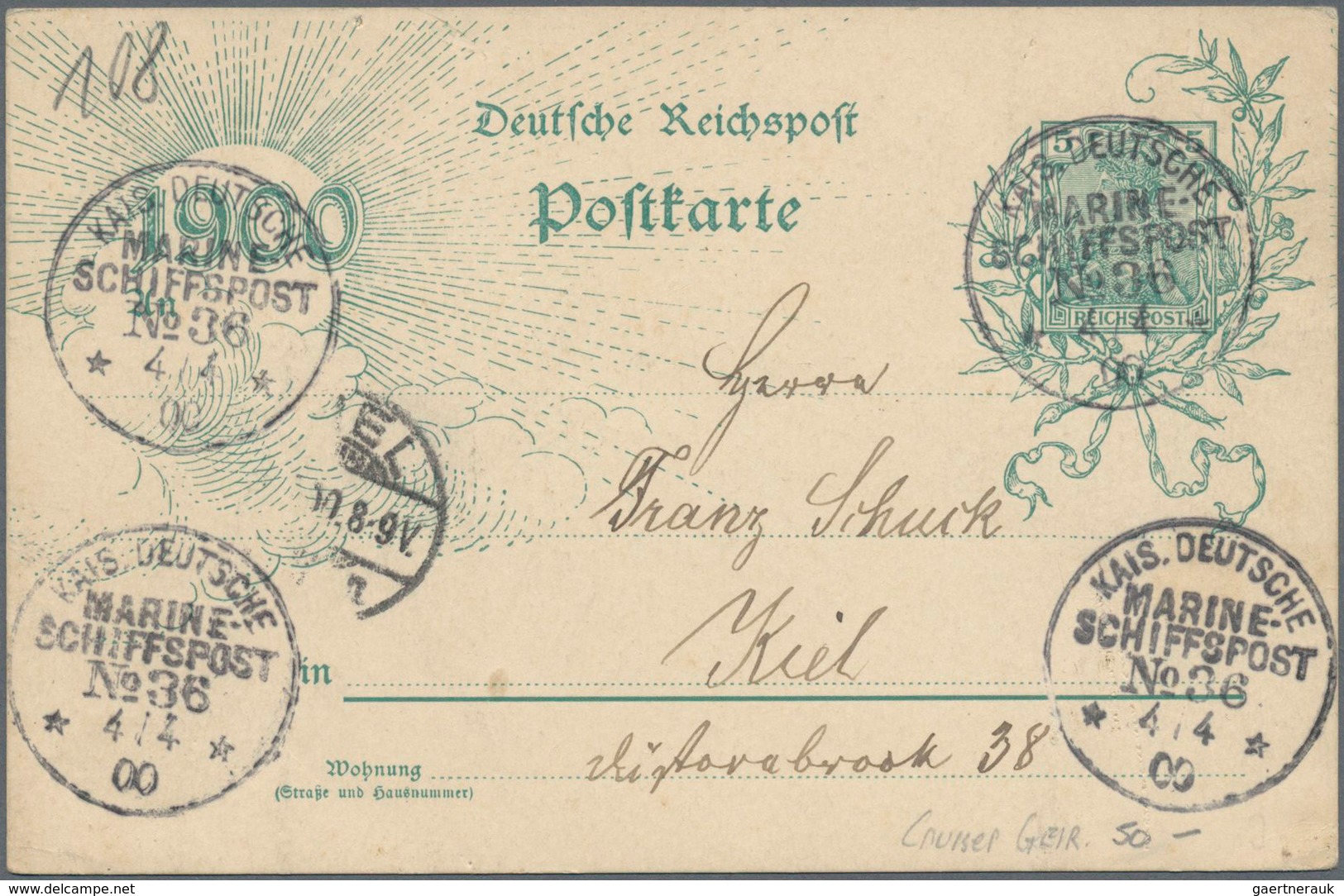 Deutsche Auslandspostämter + Kolonien: 18981916, Kleines Lot Von 16 Belegen Der Dt. Auslandspostämte - Otros & Sin Clasificación