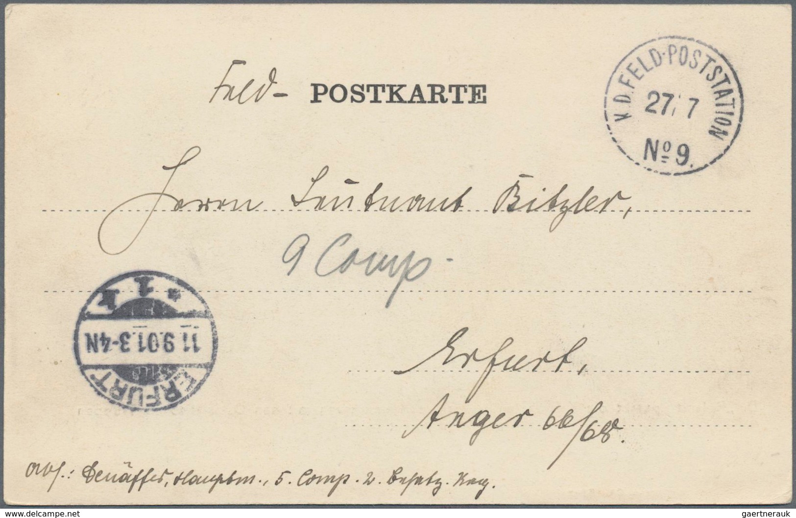 Deutsche Post In China: 1900/1915 (ca.), Mehr Als 30 Belege, Teils Ansichtskarten, Dabei Schöner Tei - China (kantoren)
