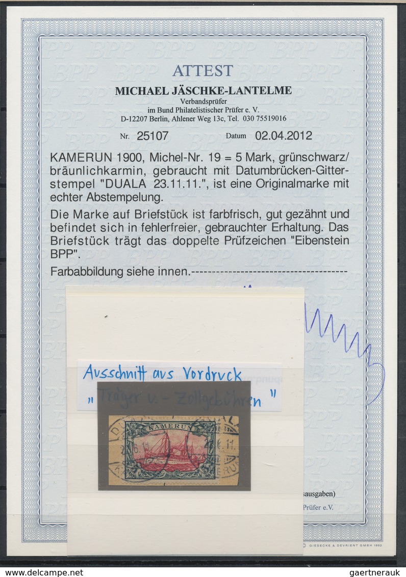 Deutsche Kolonien: 1891/1914, Kleines Hawid-Handbuch Mit 71 Postanweisungs- Und Sonstigen Formularau - Andere & Zonder Classificatie