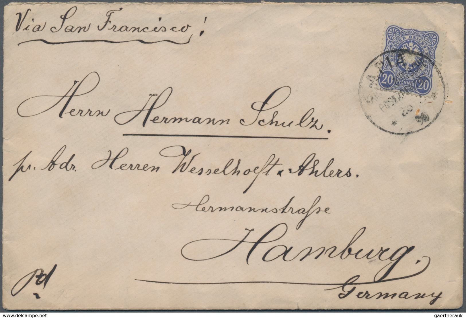 Deutsche Kolonien - Samoa: 1887/1913, Sammlungsbestand mit interessantem Vorläuferteil (u.a. Postdam