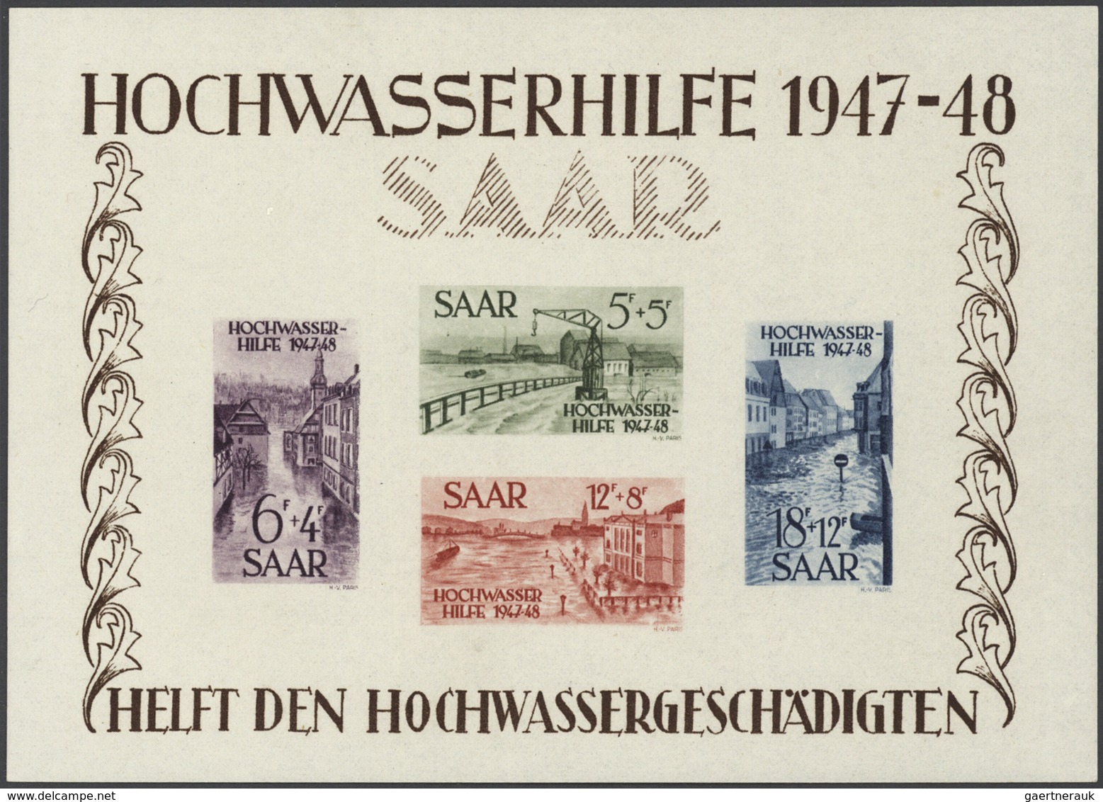 Deutsche Abstimmungsgebiete: Saargebiet: 1920/1959, Alt- Und Neusaar, In Den Hauptnummern Komplette - Ongebruikt