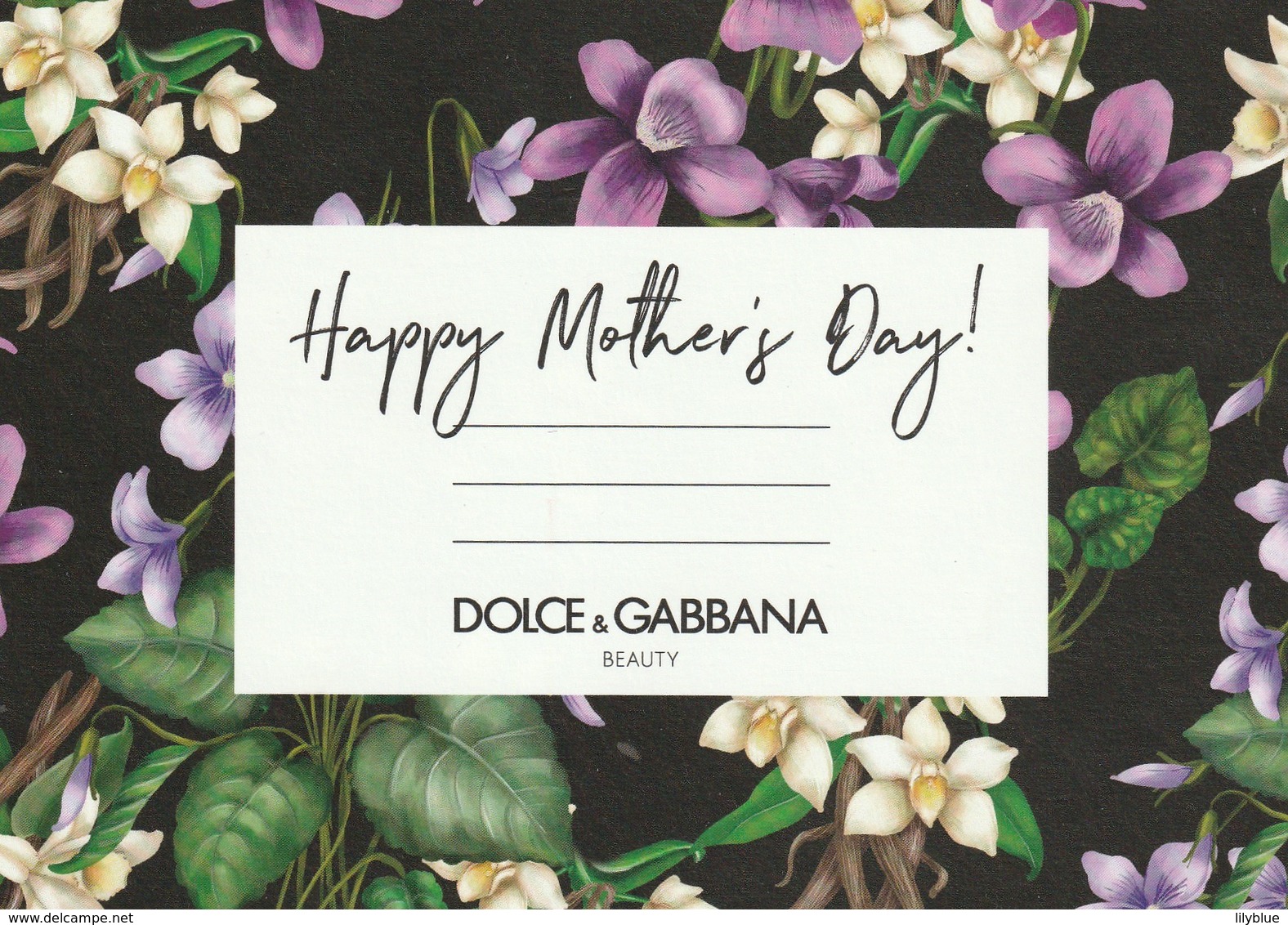 DOLCE & GABBANA **Happy Mother's Day   2019 ** R/V - Modernes (à Partir De 1961)