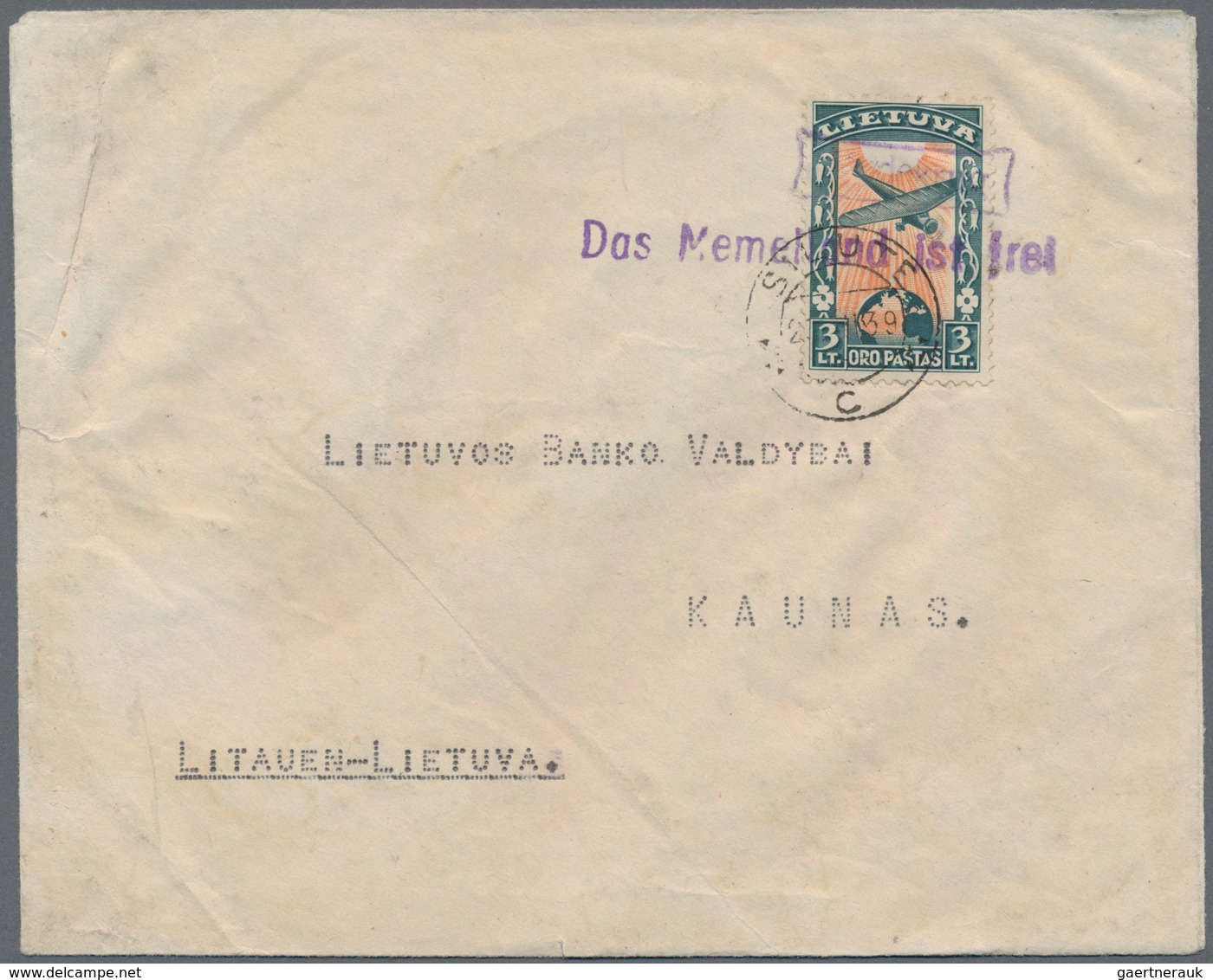 Memel: 1830/1941 (ca.), Vielseitige Partie Von Ca. 45 Briefen Und Karten (weniger Das Eigentliche Sa - Memelgebiet 1923